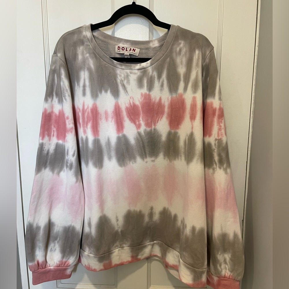Dolan (from Anthropologie) tie dye lightweight sweatshirt